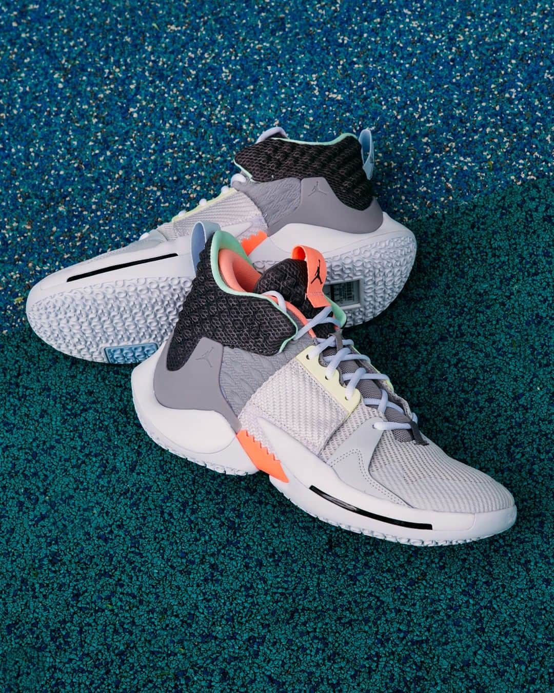 のインスタグラム：「Ball up. #Jordan Why Not Zer0.2 'Vast Grey' Available Now, In-Store and Online」