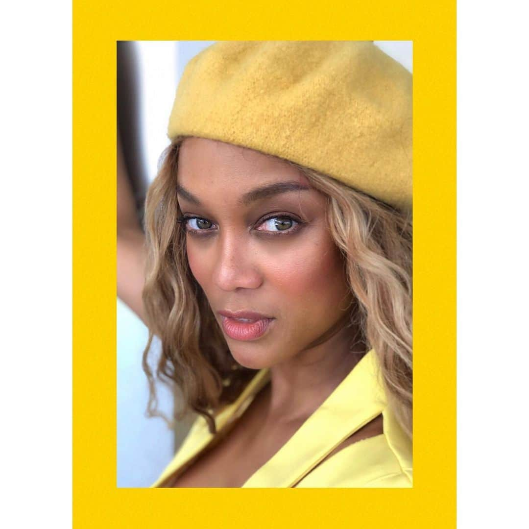 タイラ・バンクスさんのインスタグラム写真 - (タイラ・バンクスInstagram)「I love you “beret” much. 💛 #BanX」5月12日 8時45分 - tyrabanks