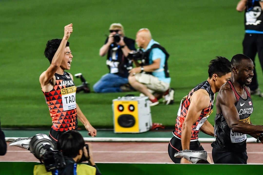 多田修平さんのインスタグラム写真 - (多田修平Instagram)「世界リレーの応援ありがとうございました！！ また次の試合でしっかり力が発揮できるように頑張ります👍」5月12日 9時24分 - shuhei_0624