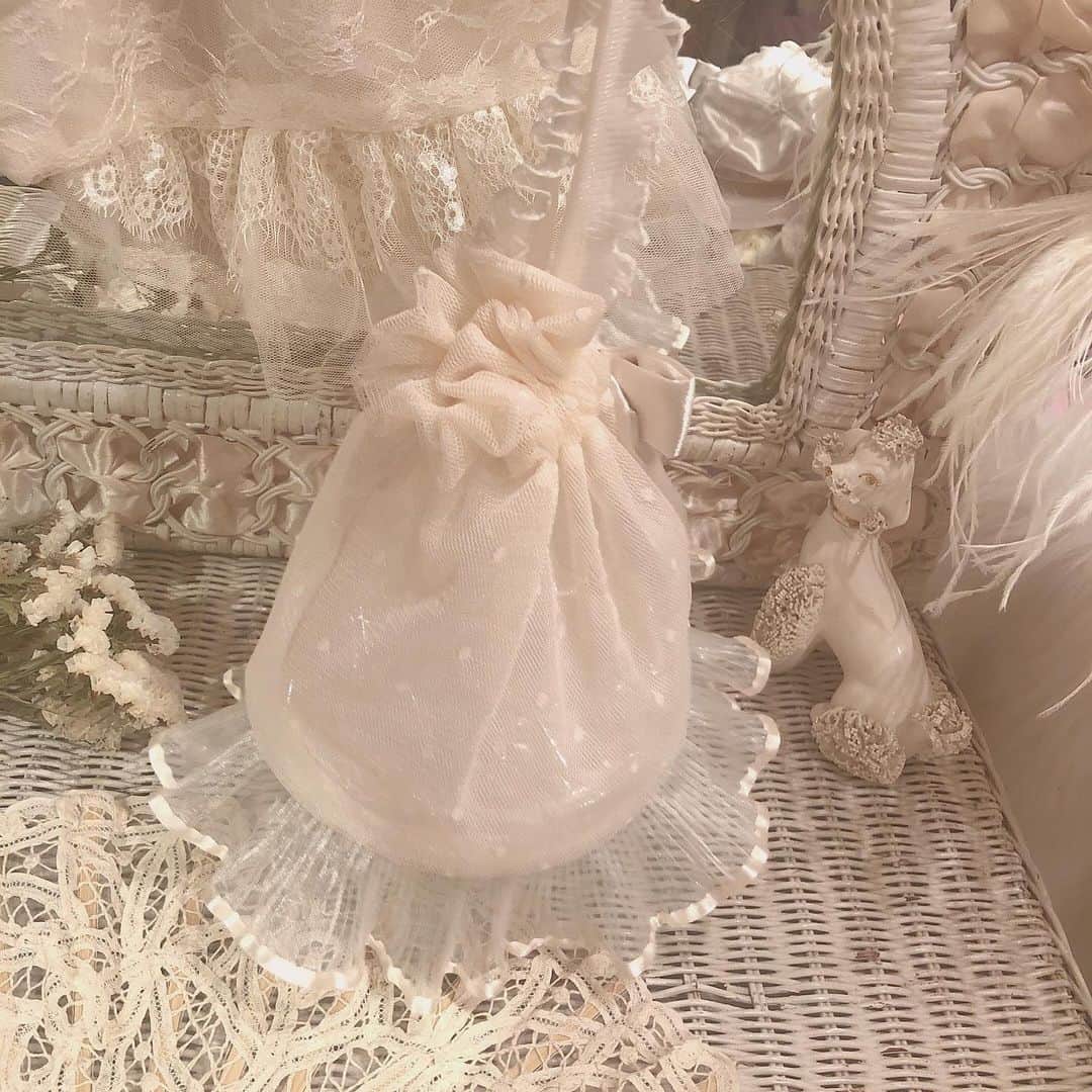 PPP（pink pixie princess）さんのインスタグラム写真 - (PPP（pink pixie princess）Instagram)「ppp "Ribbons and Romance"  frill bag」5月12日 9時50分 - _ppp_official