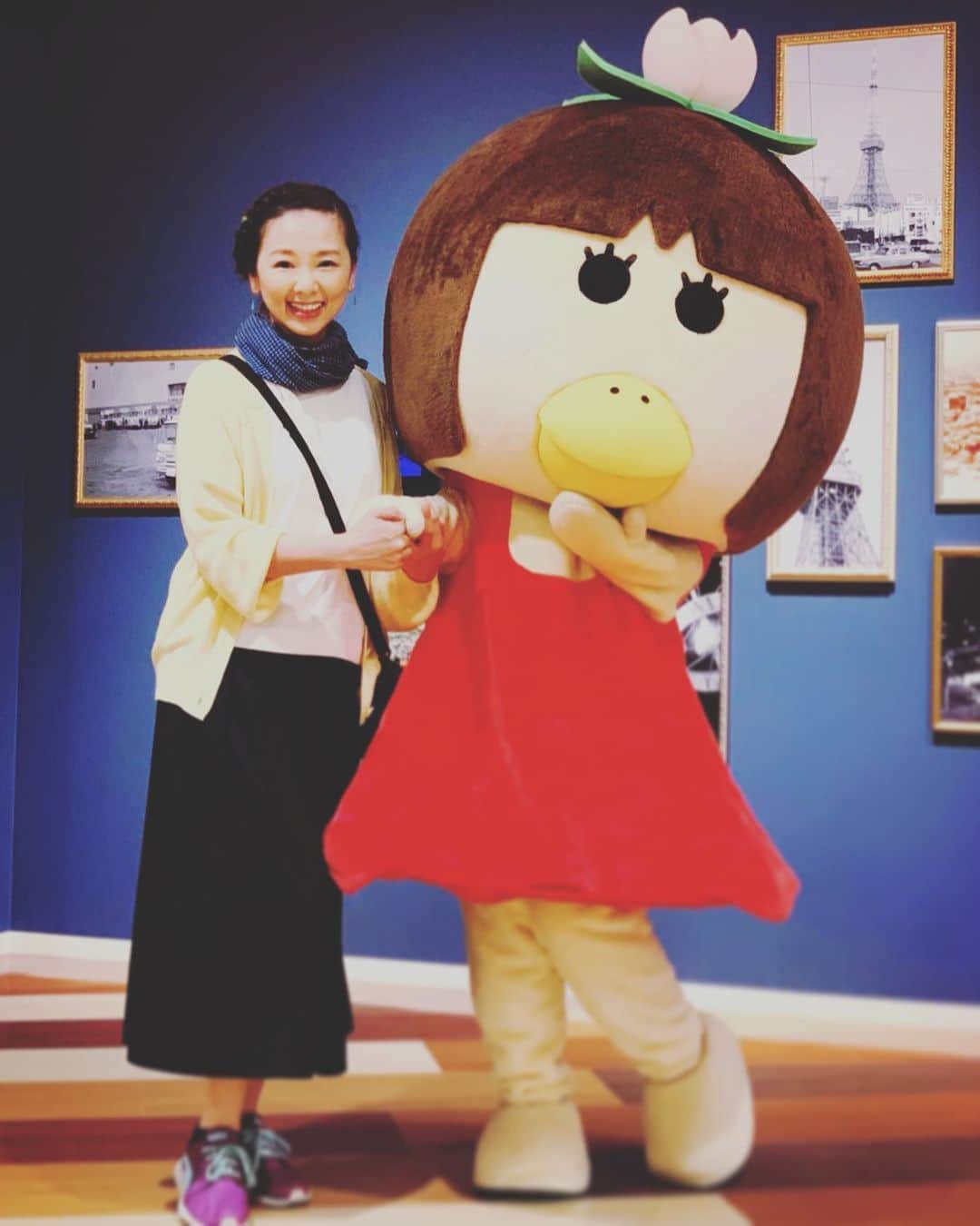 宍戸留美のインスタグラム：「#ももかっぱ #はなかっぱ #eテレ #NHK #アニメ #anime #japanese #tokyo #tokyotower #event #着ぐるみ #声優 #祝10周年 #宍戸留美 #rumishishido」