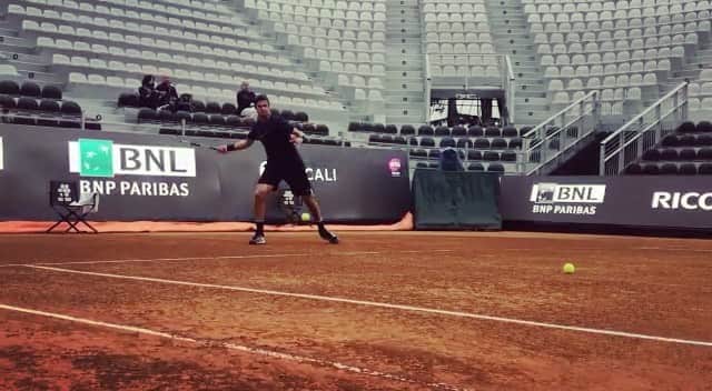 カレン・ハチャノフのインスタグラム：「Ciao Roma😃🇮🇹😍 #IBI19」