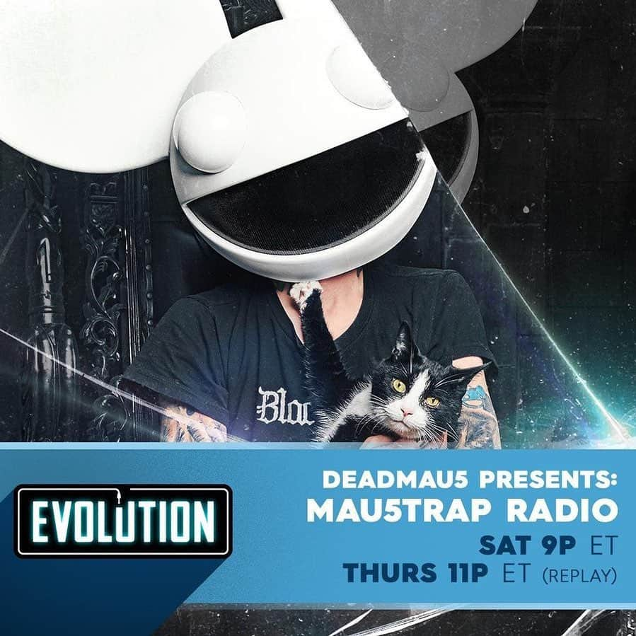 デッドマウスさんのインスタグラム写真 - (デッドマウスInstagram)「‪#mau5trapradio 6pm pst / 9pm est on @iheartradio @evolutionradio iheart.com/live/evolution-5953/」5月12日 2時18分 - deadmau5