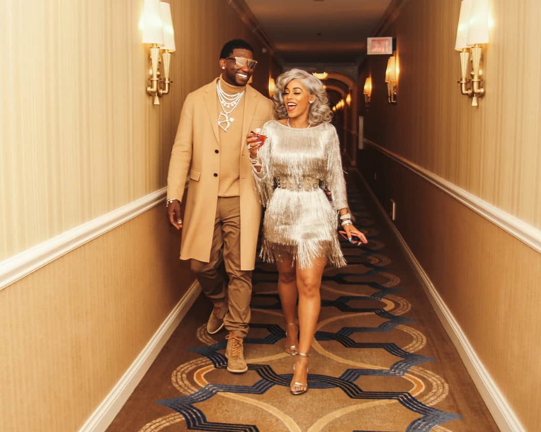 MTVさんのインスタグラム写真 - (MTVInstagram)「"Gucci Mane and Keyshia Ka’oir are top 5 celeb couples to me and always made third wheeling so easy 😂. This was in Las Vegas on his way to a club performance. A big highlight of capturing them was their chemistry, they’re best friends and super fly, I mean look at the coordination-- even the walls match the flex. As a photographer I love capturing off guard moments and candid shots more than anything. Sidenote: this was my first time in Vegas, I lost like $7 on slots and gave up, Gucci won a couple thousand, lol what gives." - #MTVCreatorToWatch @flongala 🌟」5月12日 3時01分 - mtv