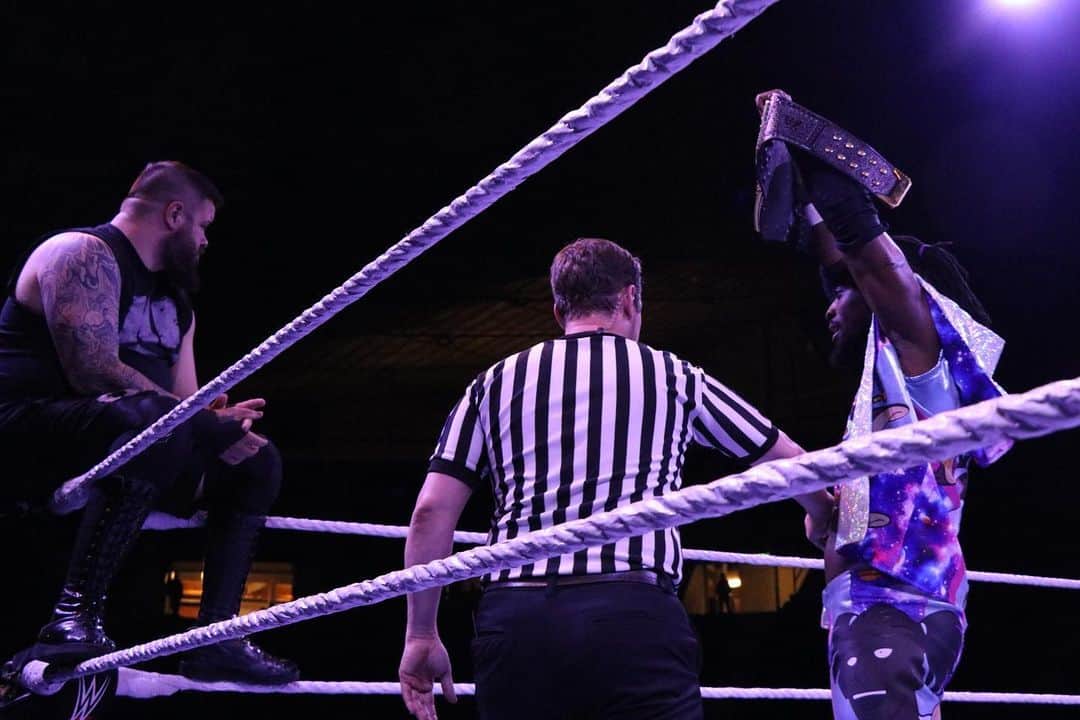 WWEさんのインスタグラム写真 - (WWEInstagram)「This rivalry between @thetruekofi and #KevinOwens continues to 🔥 up as we finish up here at #WWEStockholm. How will this rivalry end at #MITB?」5月12日 5時15分 - wwe
