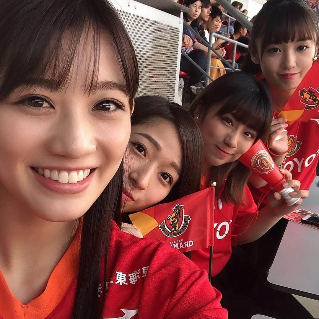 咲良菜緒さんのインスタグラム写真 - (咲良菜緒Instagram)「#名古屋グランパス vs #浦和レッズ ⚽️ @ #豊田スタジアム  めっちゃ熱かった！ちょー楽しい⚽️ グランパス今期めっちゃいい感じ⚽️💕 #Jリーグ」5月12日 18時59分 - nao_sakura_official