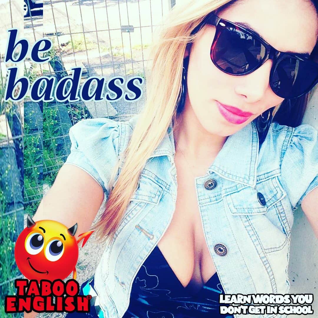 Taboo English®のインスタグラム：「It’s a beautiful day to be badass. ☀️☀️☀️☀️ @lala.fernandes2 ❤️❤️❤️ • • • • #badass #badasswomen #braziliangirl #blond #boobs #boobsfordayssss #japan #modela #linda #カッコいい #オッパイ #ホット #素晴らしい人 #springinjapan #名古屋 #sambagirl」