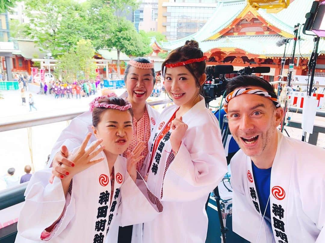 千代田唯さんのインスタグラム写真 - (千代田唯Instagram)「神田祭すごい盛り上がりです！！！みなさん楽しまれてますか？💁‍♀️✨ これぞ祭り！！見どころ満載です✨ 神田祭.ch是非ご覧ください🌸 https://youtu.be/PSHKKMcbfdA  #神田祭 #神田祭ch  #お祭り #神輿 #キャスター #祭りヘア  #youtube #東京ケーブルネットワーク  #神社 #神社大好き #神田明神 #kandamatsuri  #matsuri #japanesefashion  #japanese festival #shrine #节日 #축제」5月12日 12時11分 - chiyodayui0920