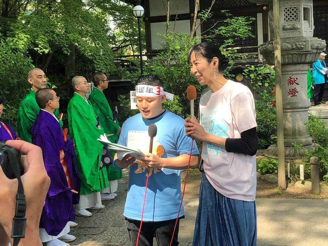 大林素子さんのインスタグラム写真 - (大林素子Instagram)「ひの新選組まつり JCOMさんの生中継終わり パレードは、続いてます♥️」5月12日 12時22分 - m.oobayashi