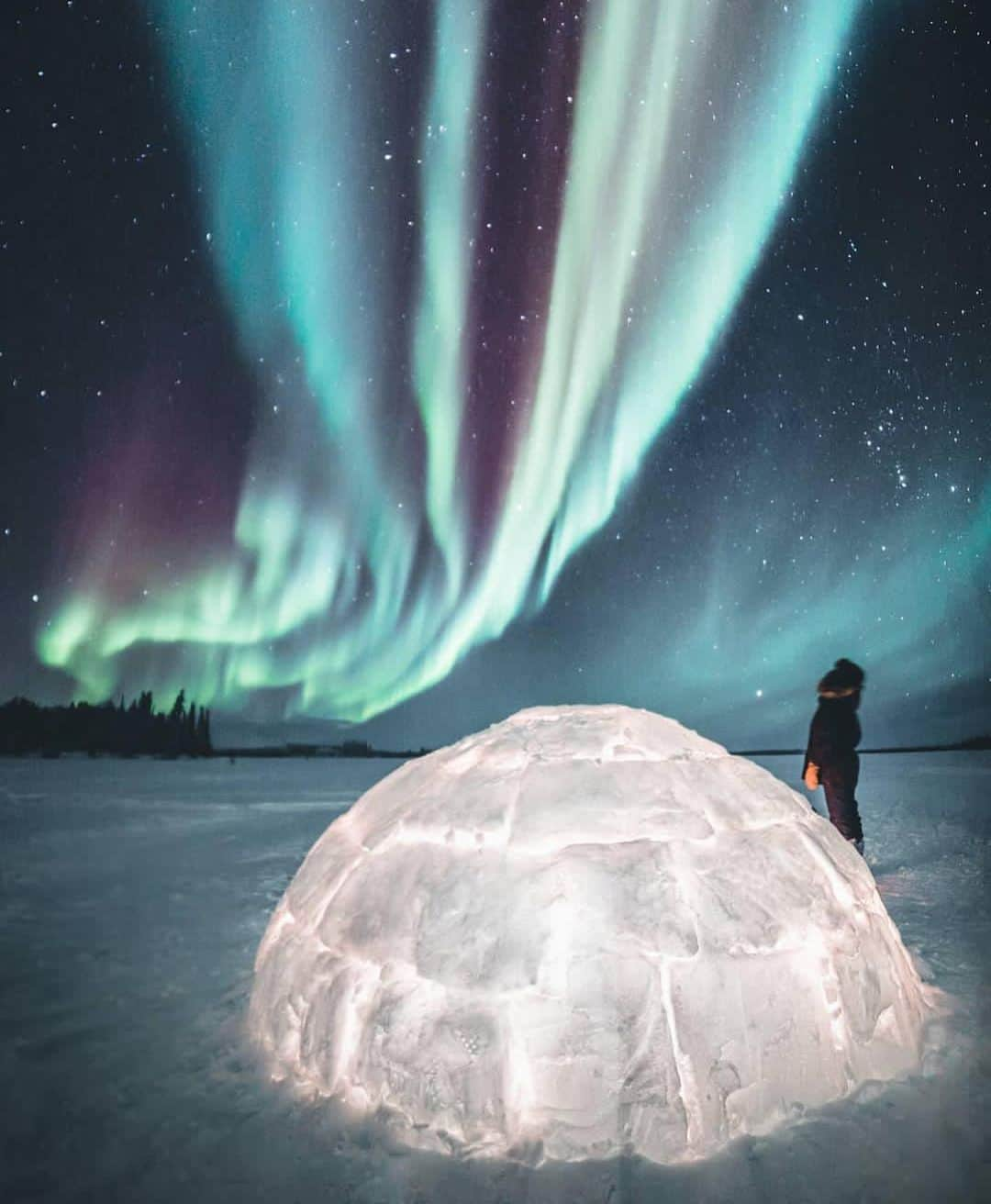 Wonderful Placesさんのインスタグラム写真 - (Wonderful PlacesInstagram)「Northwest Territories ✨💚💚💚✨ . Pictures by ✨✨@dreamingandwandering✨✨ #wonderful_places for a feature 💚」5月12日 13時43分 - wonderful_places