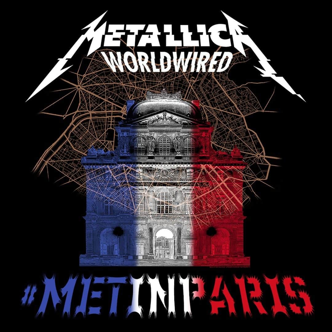 メタリカさんのインスタグラム写真 - (メタリカInstagram)「Paris! Coming down to the show tonight at Stade de France? Use the hashtag #MetInParis and your posts may be featured on Metallica.com!」5月12日 14時00分 - metallica