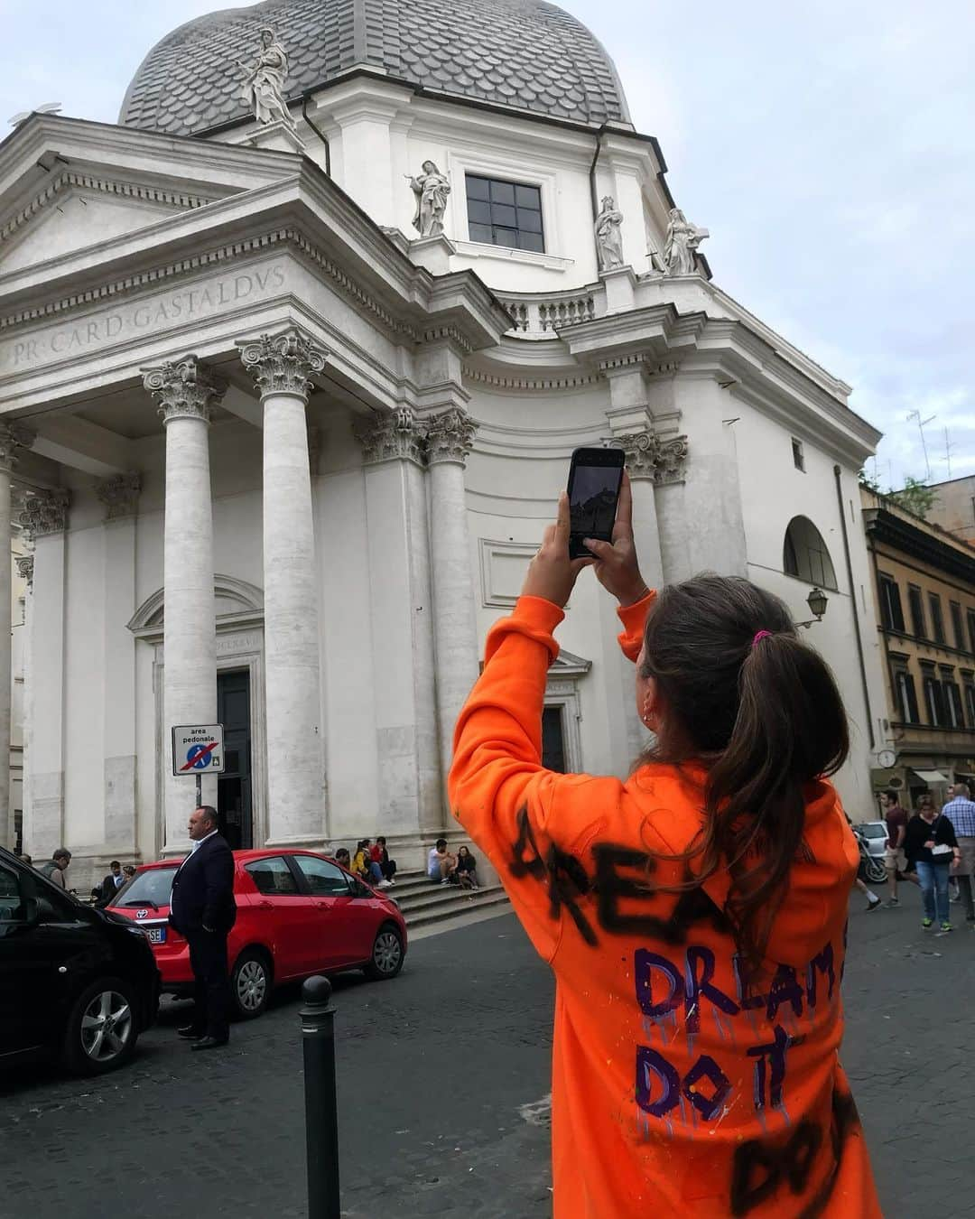 ダリア・カサトキナさんのインスタグラム写真 - (ダリア・カサトキナInstagram)「Carbs diet this week🤓 #DD #rome #Italy #вечноголодная」5月12日 19時31分 - kasatkina