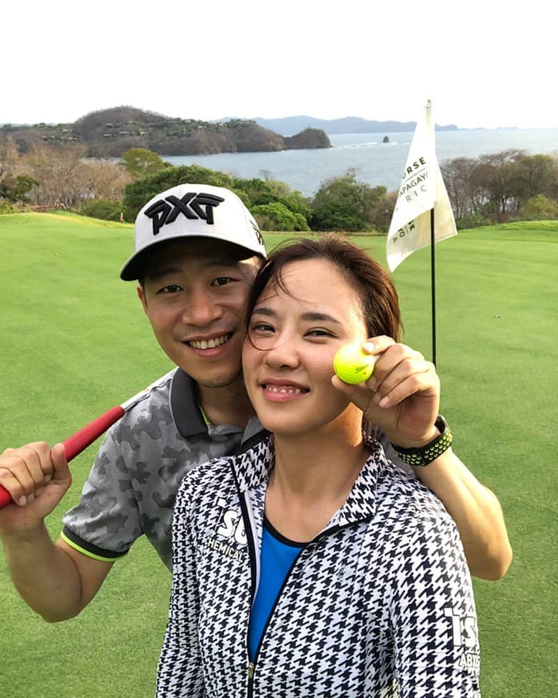 パク・ヒヨンさんのインスタグラム写真 - (パク・ヒヨンInstagram)「Still play golf during the vacation lol 😝」5月12日 14時09分 - heeyounglpga