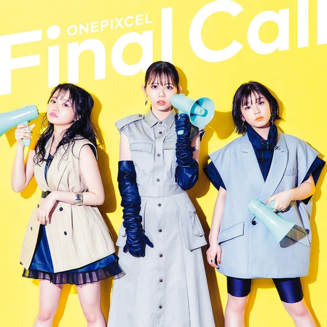 OnePixcelのインスタグラム：「・ 5.22(wed)Release 4th Single「Final Call」  #ONEPIXCEL #ワンピク #傳彩夏 #鹿沼亜美 #田辺奈菜美」