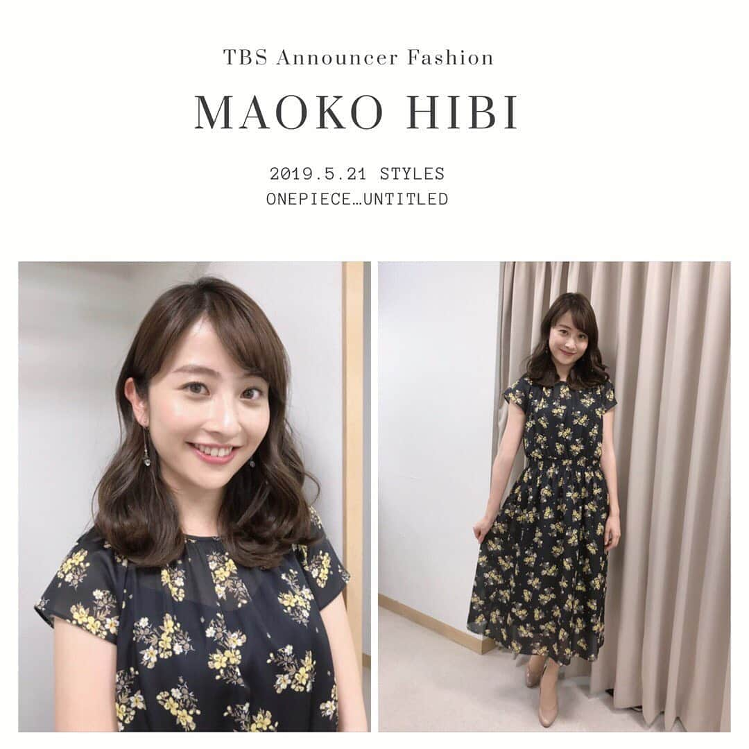 TBSアナウンサー公式さんのインスタグラム写真 - (TBSアナウンサー公式Instagram)「👗 MAOKO HIBI Outfit Of This Week✨  one-piece…UNTITLED  #tbsannouncersfashion #fashion #日比麻音子 #vol3 #Spring #outfitofthisweek #ootw #ootd #報道特集 #あさチャン #消えた天才 #アトロク #国民の孫 #utamaru @after6junction  @tbs_asachan  #20190521 #OA」5月12日 17時42分 - tbs_annogram