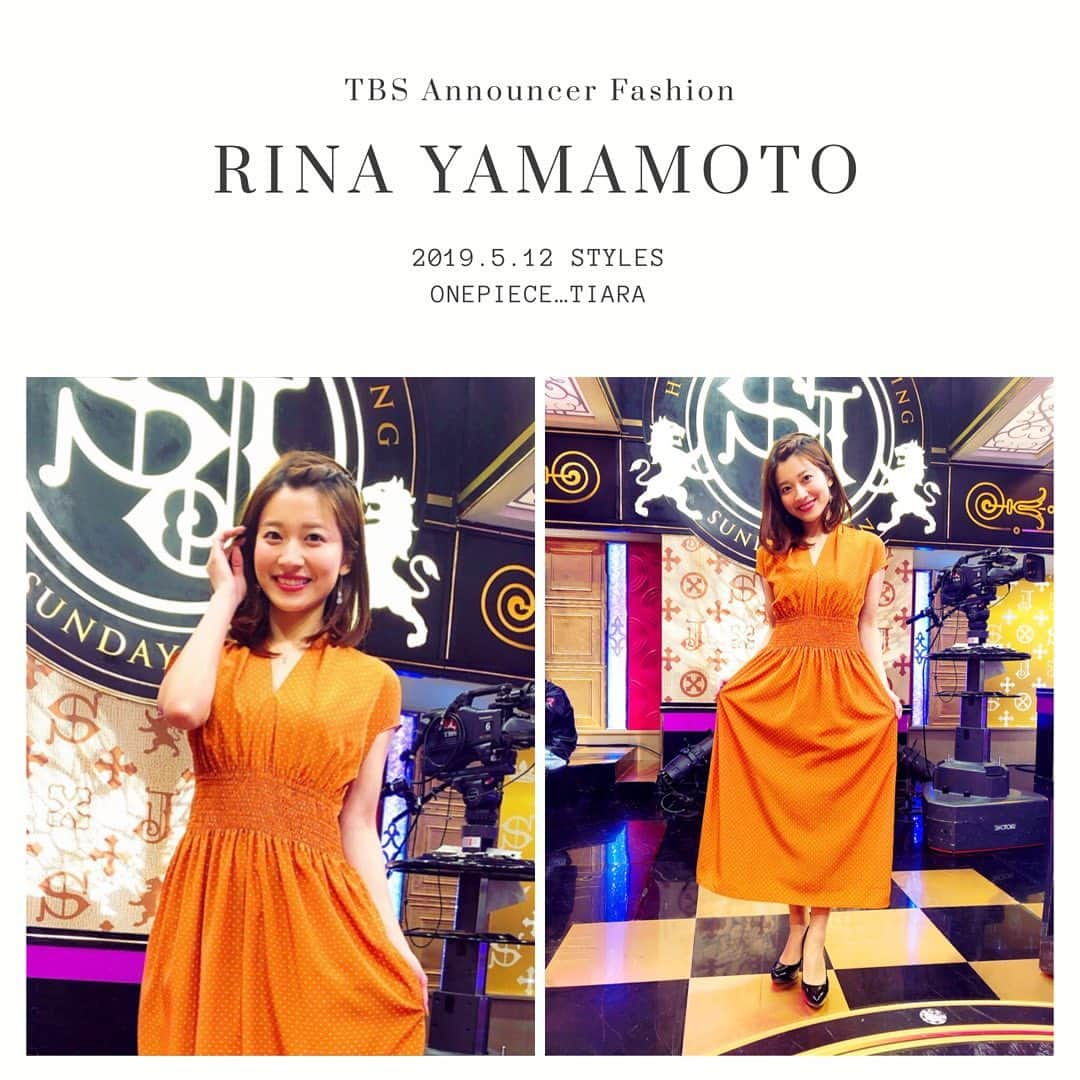 TBSアナウンサー公式さんのインスタグラム写真 - (TBSアナウンサー公式Instagram)「👗 RINA YAMAMOTO Outfit Of This Week✨  one-piece…Tiara  #tbsannouncersfashion #fashion #山本里菜 #vol3 #Spring #outfitofthisweek #ootw #ootd #SUNDAYJAPON #サンデージャポン #20190512 #OA #あさチャン #爆報 @tbs_asachan」5月12日 17時51分 - tbs_annogram