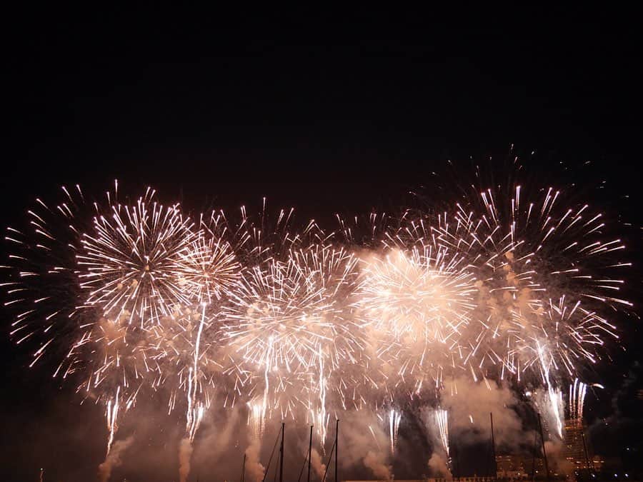 本島莉々果さんのインスタグラム写真 - (本島莉々果Instagram)「🎆🎇🎆 ⋆⑅ ⋆⑅ ⋆⑅ 令和初の花火🎆 きれいだったな〜 最後の写真が一番のお気に入り ⋆⑅ ⋆⑅ #熱海海上花火大会  #花火大会  #令和初  #熱海 #atami  #一眼レフ #lumixgf7 #カメラ女子」5月12日 20時15分 - motoshimaririka