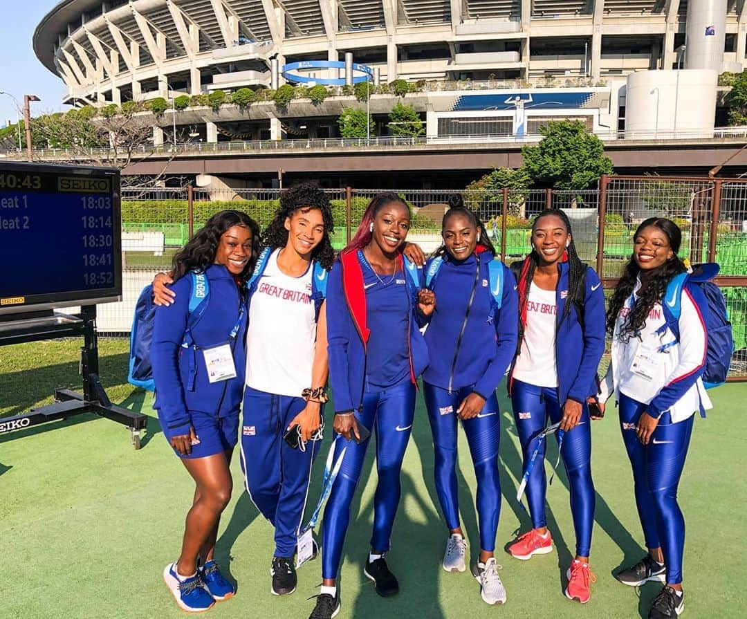 デズリー・ヘンリーさんのインスタグラム写真 - (デズリー・ヘンリーInstagram)「Peace out Japan ✌🏾 🇯🇵 We’ll be back better than ever! #TeamGB #4x100 #WorldRelays」5月12日 20時29分 - desiree_lh