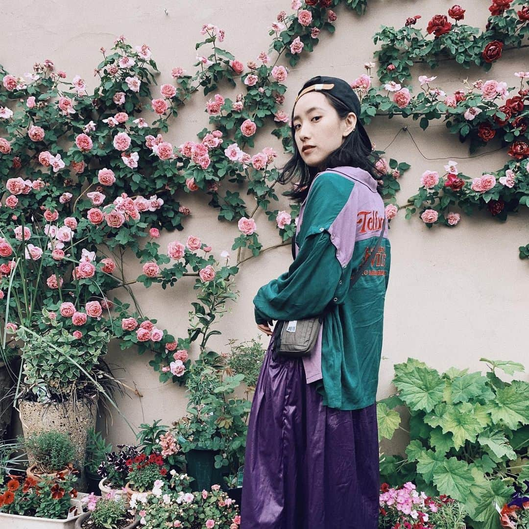 中田クルミさんのインスタグラム写真 - (中田クルミInstagram)「💚💜」5月12日 21時09分 - kurumi_nakata