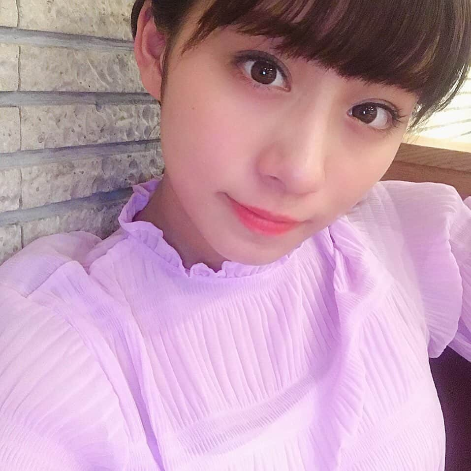 坂本遥奈さんのインスタグラム写真 - (坂本遥奈Instagram)「→→ 鮮やかなむらさき色 私服だよ とってもかわいい お気に入り🙆🏻‍♀️」5月12日 21時22分 - haruna_sakamoto_official