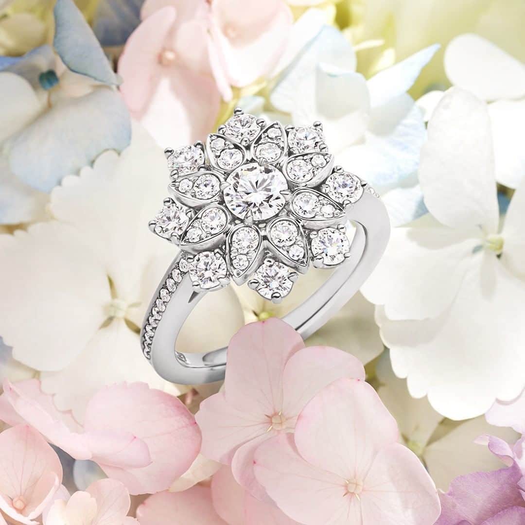 ハリー・ウィンストンさんのインスタグラム写真 - (ハリー・ウィンストンInstagram)「The House of #HarryWinston wishes you a brilliant #MothersDay! Discover the Lotus Cluster #Diamond Ring by tapping the link in bio.」5月12日 21時31分 - harrywinston