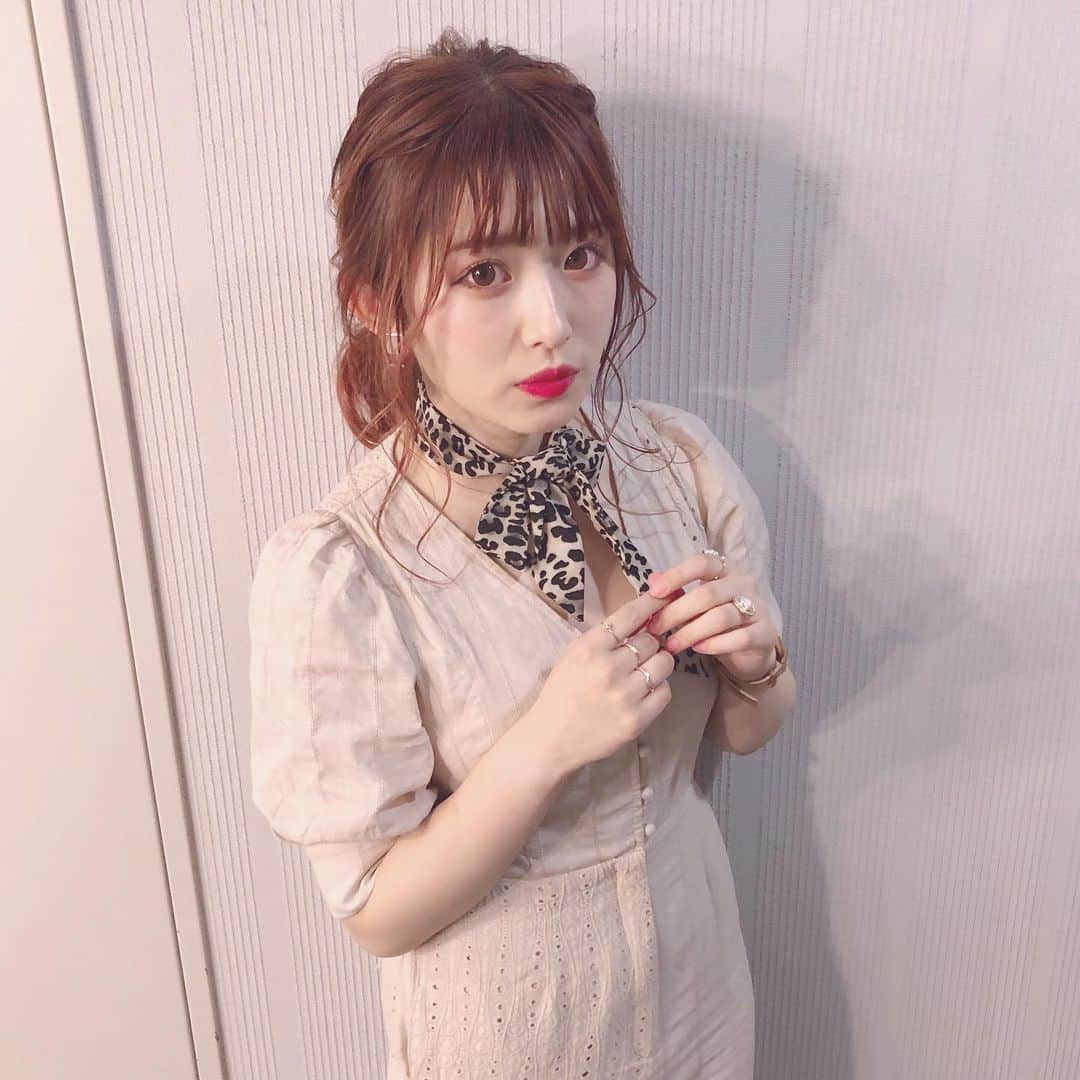 青木菜花のインスタグラム：「.﻿ .﻿ FASHIONLEADARSありがとうございました🌟﻿ ﻿ 関西パワー凄い！！😂﻿ 沢山の声援とっても嬉しかったし楽しかったです！😍﻿ ﻿ またみんなに会えるよう頑張る！✊🏻﻿ .﻿ . #fashionleaders #大阪 #なんばhatch #イベント」