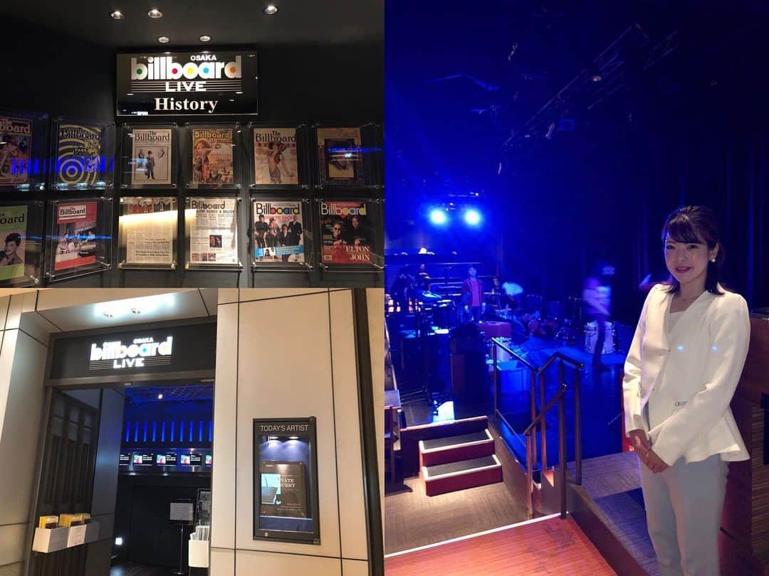 倉窪莉沙のインスタグラム：「* 今日はゴスペル専門スクール「ソウルバードミュージックスクール」のプライベートコンサートで司会を担当させていただきました🎤 . NHK時代、よくライブを観に行かせていただいていたビルボードのステージに自分が立つ日が来るなんて🥺素敵なお仕事をいただけて光栄です✨幸せを噛み締めながら、楽しく務めさせていただきました🥰出演者の皆さんの歌声、パワフルで素晴らしかったです👏🏻✨✨今日はステージの真ん中で気持ち良く歌っている夢を見そうな...そんな気分です😴💭💞 . #アナウンサー #MC #司会 #ママ時々アナウンサー #ママウンサー #ソウルバードミュージックスクール #ソウルバード #ソウルバードクワイア #ゴスペル #クワイア #ビルボード #ビルボードライブ #ビルボードライブ大阪 #billboardlive大阪 #billboard #billboardlive #billboardliveosaka」