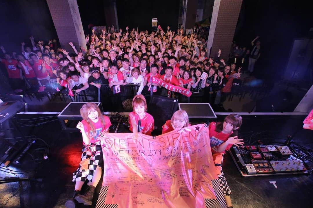 SILENT SIRENさんのインスタグラム写真 - (SILENT SIRENInstagram)「2019.5.12 釧路NAVANA STUDIO ありがとうございました！ #SILENTSIREN #サイサイ #ゆかるん #すぅ #ひなんちゅ #あいにゃん #サイファミ #3131さん #3131さんツアー」5月12日 23時01分 - silentsiren_official