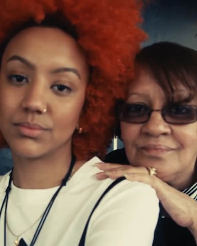 のインスタグラム：「“You just have to belong, belong to yourself. Speak your truth and walk in your truth.” 🌻  Meet photographer @nycgoblin and her Mom, Mercedes. 💚  This year we’re celebrating the game-changing women in our lives. May we know them, may we be them, may we raise them. #FLMothers #mothersday」