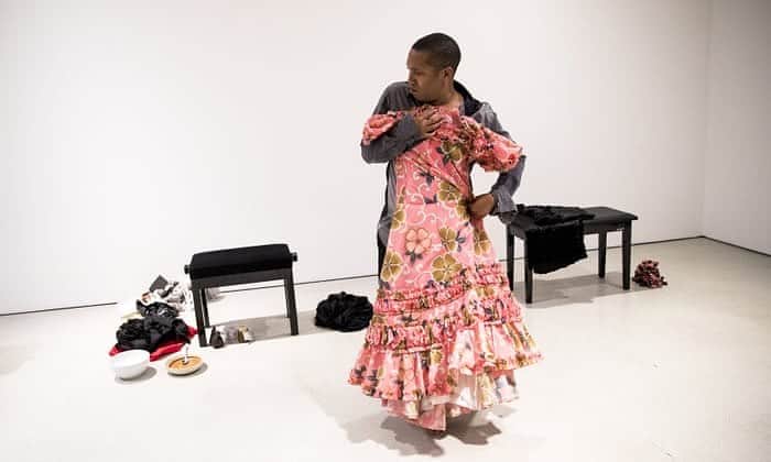ジャンポールレスパナールのインスタグラム：「. Trajal Harrell  Dancer Of The Year Shop Loved it. Bravo!  #breakmolds」
