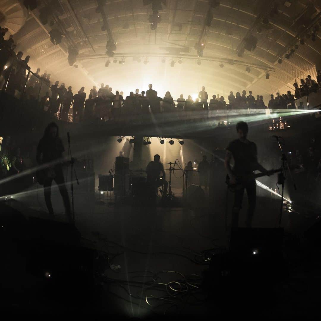 A Place to Bury Strangersのインスタグラム：「Beyond Brazilian Thunderdome: Another awesome photo by @fernandoyokota from @centroculturalsp in #saopaulo #Brazil @balaclavarecords #madmaxbeyondthunderdome」