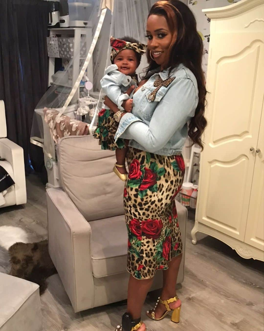 レミー・マーさんのインスタグラム写真 - (レミー・マーInstagram)「Reminisces🤱🏾 📸 by @PapoosePapoose Mommy & Me Fashion🥰 #RemyMa #KenzieGirl」5月13日 12時44分 - remyma