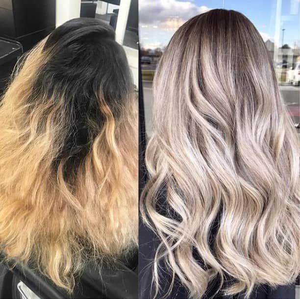 CosmoProf Beautyさんのインスタグラム写真 - (CosmoProf BeautyInstagram)「Today we're celebrating BOSS MOMS in the #licensedtocreate community! 🙌😘 ✨ #BeforeAndAfterHair by Mom and #CosmoPro @kathynunezhair who conquered this #colorcorrection in just one session using @kenraprofessional  #cosmoprofbeauty wishes a Happy Mother's Day to all the Mommas out there💋 . . #repost #hairtransformation #kenraprofessional #hairmakeover #hairtransformation」5月13日 5時00分 - cosmoprofbeauty