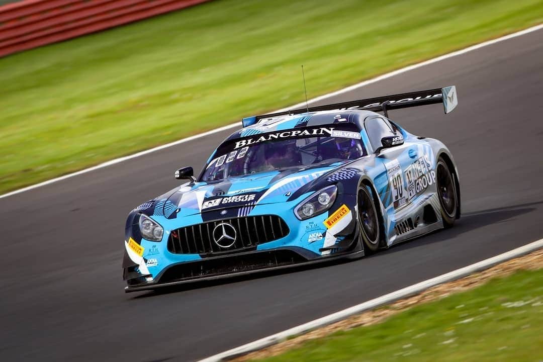 Mercedes AMGさんのインスタグラム写真 - (Mercedes AMGInstagram)「Action and drama until the very end of the 3-hour race at @silverstonecircuit! Ultimately, fifth and seventh position overall as well as a victory in Pro-Am class for our Mercedes-AMG GT3s in the second round of the @blancpaingtseries Endurance Cup 2019. Thanks to our Mercedes-AMG Customer Racing teams and drivers for a great fight! #AMGGT3 #MercedesAMGMotorsport #Mercedes #AMG #GT3 #BlancpainGT #BGTSSilverstone #GTRacing #Motorsport」5月13日 5時35分 - mercedesamg