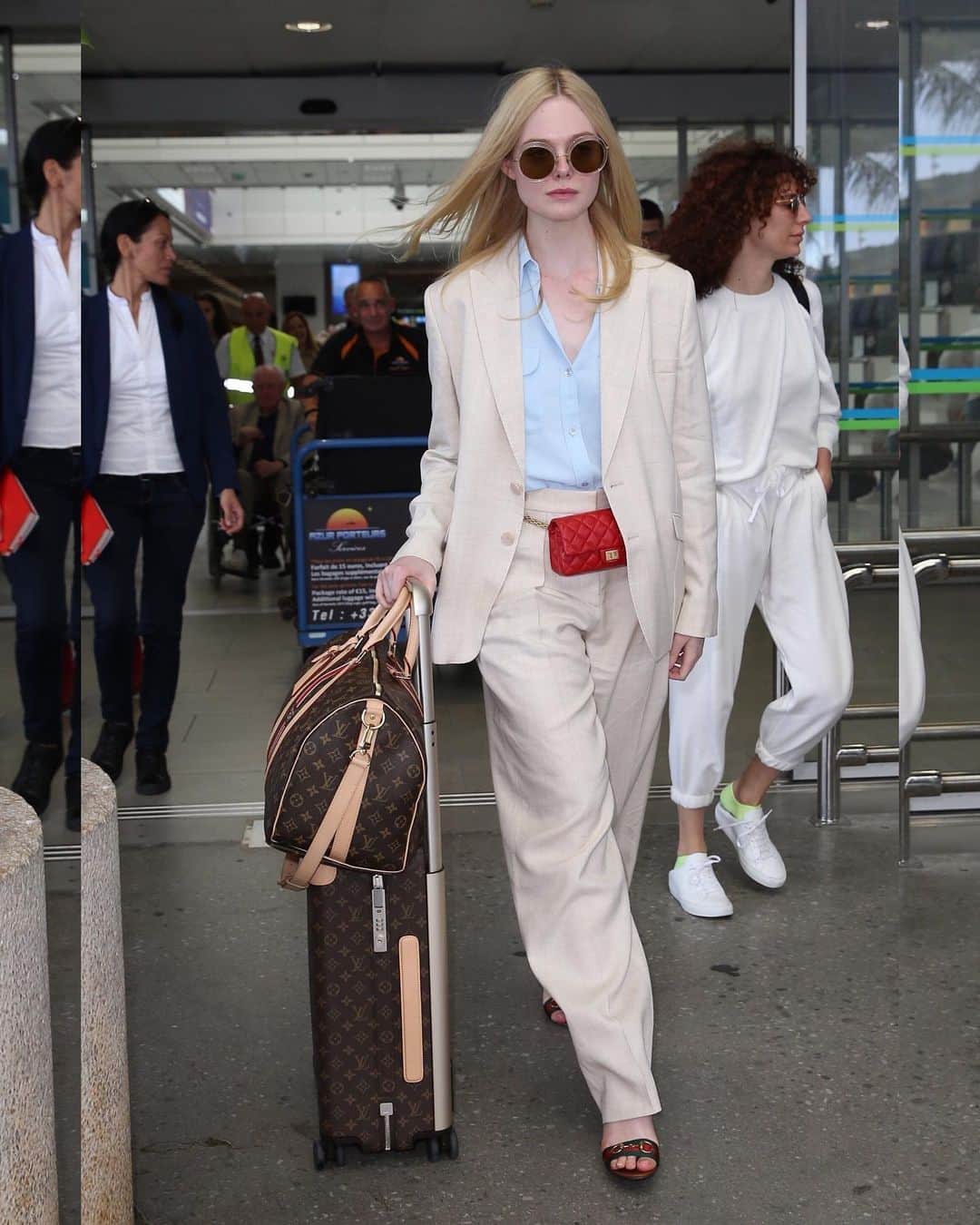Just Jaredさんのインスタグラム写真 - (Just JaredInstagram)「@ellefanning makes a super chic arrival in France for the Cannes Film Festival, where she will serve as a member of the competition jury. #ElleFanning #CannesFilmFestival Photos: BackGrid」5月13日 5時55分 - justjared