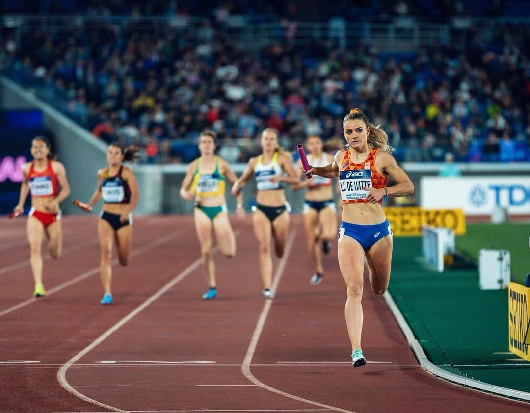 リサンネ・デ・ウィッテさんのインスタグラム写真 - (リサンネ・デ・ウィッテInstagram)「Looking at that qualification mark for World Champs in Doha 👀  THANKS TEAM 🇳🇱🧡💥 We did it. 📸: @danvernonphoto」5月13日 6時08分 - lisannedewitte