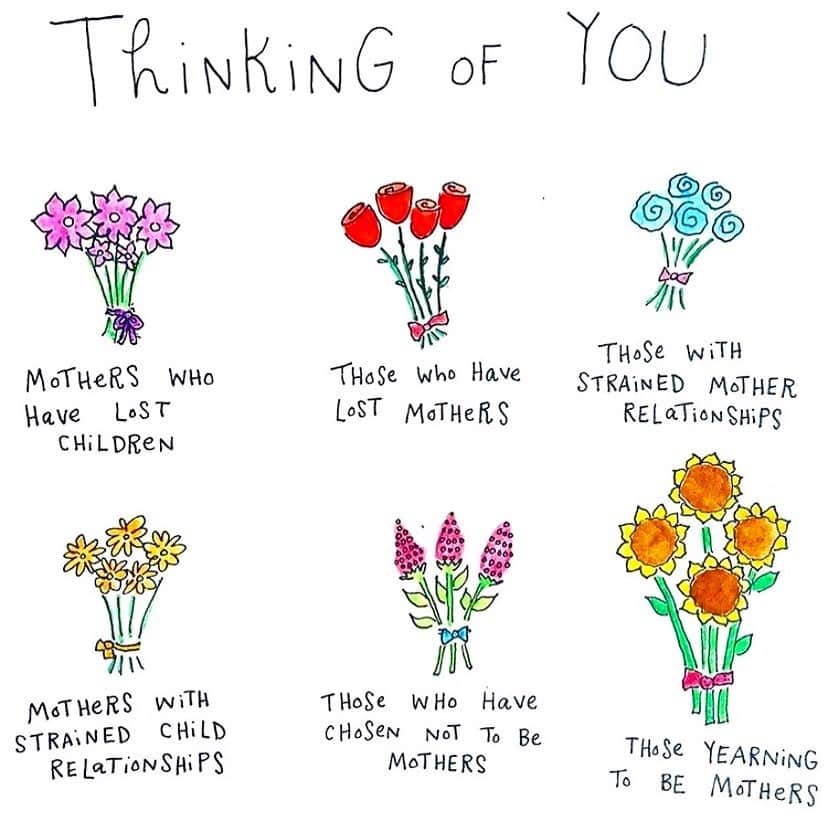 ケリー・ワシントンさんのインスタグラム写真 - (ケリー・ワシントンInstagram)「HAPPY MOTHERS DAY. 💐  This is a very special day for me. I am so filled with gratitude for the mother I have and for the beautiful humans who allow me to live in the joy of motherhood. And yet... I love this post because it’s a complicated relationship and it’s a complicated day. Sending out so much love to ALL of you. (Thank you post sharing this @ktqlowes - art by @bymariandrew 🙏🏾😍❤️)」5月13日 6時25分 - kerrywashington