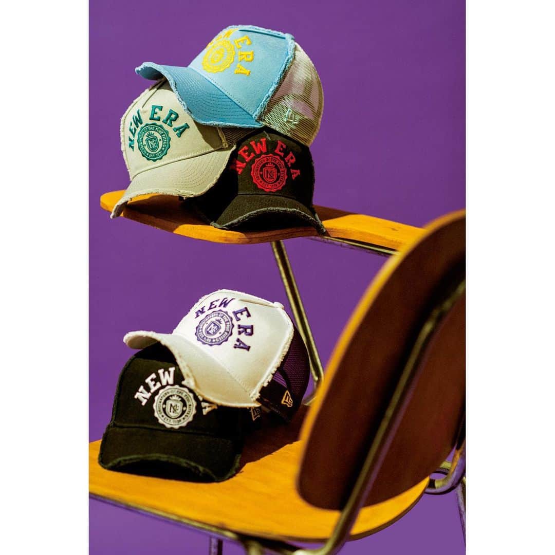 のインスタグラム：「#NewEra #ニューエラ #NewEraJapan #Cap #9FORTYAFrameTrucker #College」