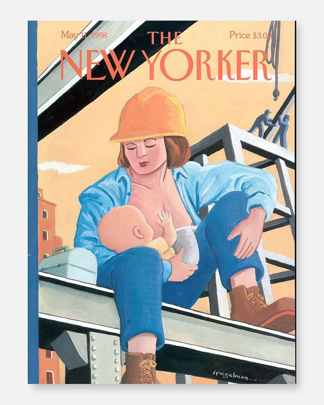 The New Yorkerさんのインスタグラム写真 - (The New YorkerInstagram)「These are just a few of our #MothersDay covers throughout the years:  1. “May 13, 1991,” by Donald Reilly. 2. “Lunch Breaks,” by Art Spiegelman, from 1998. 3. “Puppetmaster,” by Anita Kunz, from 2001. 4. “Happy Mother’s Day,” by Chris Ware, from 2013. 5. “Motherboard,” by Roz Chast, from 2017.」5月13日 7時41分 - newyorkermag