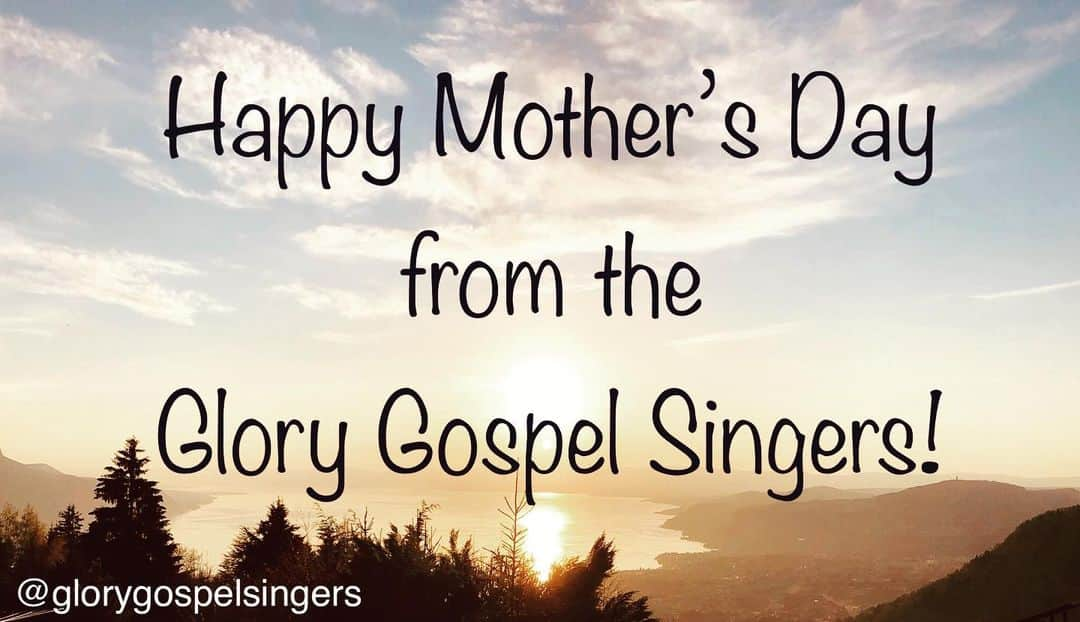 The Glory Gospelのインスタグラム：「Happy Mother’s Day from our hearts to yours! ❤️💖🙌🏽🤩💐🥇#happymothersday #momsrock」