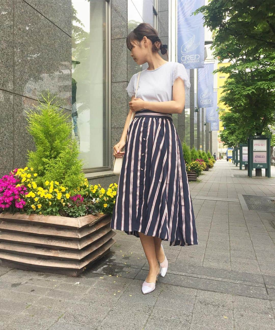 ropepicnic_credokayama さんのインスタグラム写真 - (ropepicnic_credokayama Instagram)「． tops ¥2,490＋tax skirt ¥3,990＋tax ． #ロペピクニック#クレド岡山#岡山#シンプルコーデ#カジュアルコーデ#ママコーデ#ママファッション#プチプラコーデ#プチプラファッション#大人女子#大人カジュアル#スタッフコーデ#デートコーデ#きれいめコーデ #きれいめカジュアル#シンプルコーデ」5月13日 14時09分 - ropepicnic_credokayama