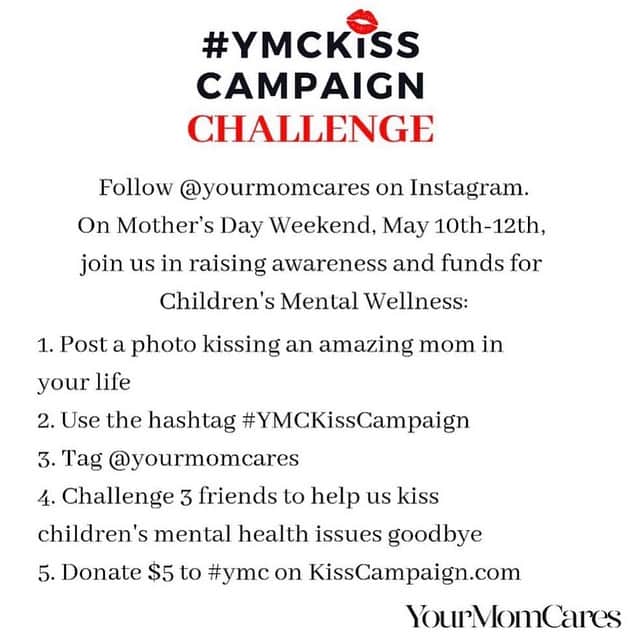 ケイシー・ウィルソンさんのインスタグラム写真 - (ケイシー・ウィルソンInstagram)「Here’s a throwback pic, kissing our new baby boy for @yourmomcares which raises awareness and funds for children’s mental wellness. So important. To donate swipe for more info. I challenge @swrightolsen @elishaphaneuf and @unforettable to post a lil kiss for this cause!💋 #ymckisscampaign」5月13日 9時25分 - caseyrosewilson