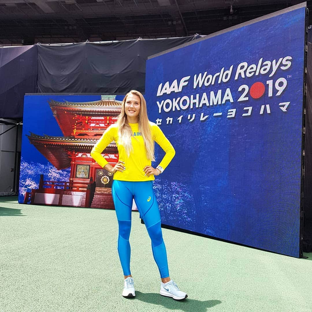 ヴィクトリア・トカチュークさんのインスタグラム写真 - (ヴィクトリア・トカチュークInstagram)「#GoUkraine #UAF #IAAF #yokohama #relay #trackandfield #Ukraine #ФЛАУ #IAAFWorldRelays #Asics #UkraineNationalTeam #RunClean #RoadtoTokio #roadtoTokio2020 #IAAFWorldRelays2019」5月13日 9時52分 - viktoriiatkachuk_