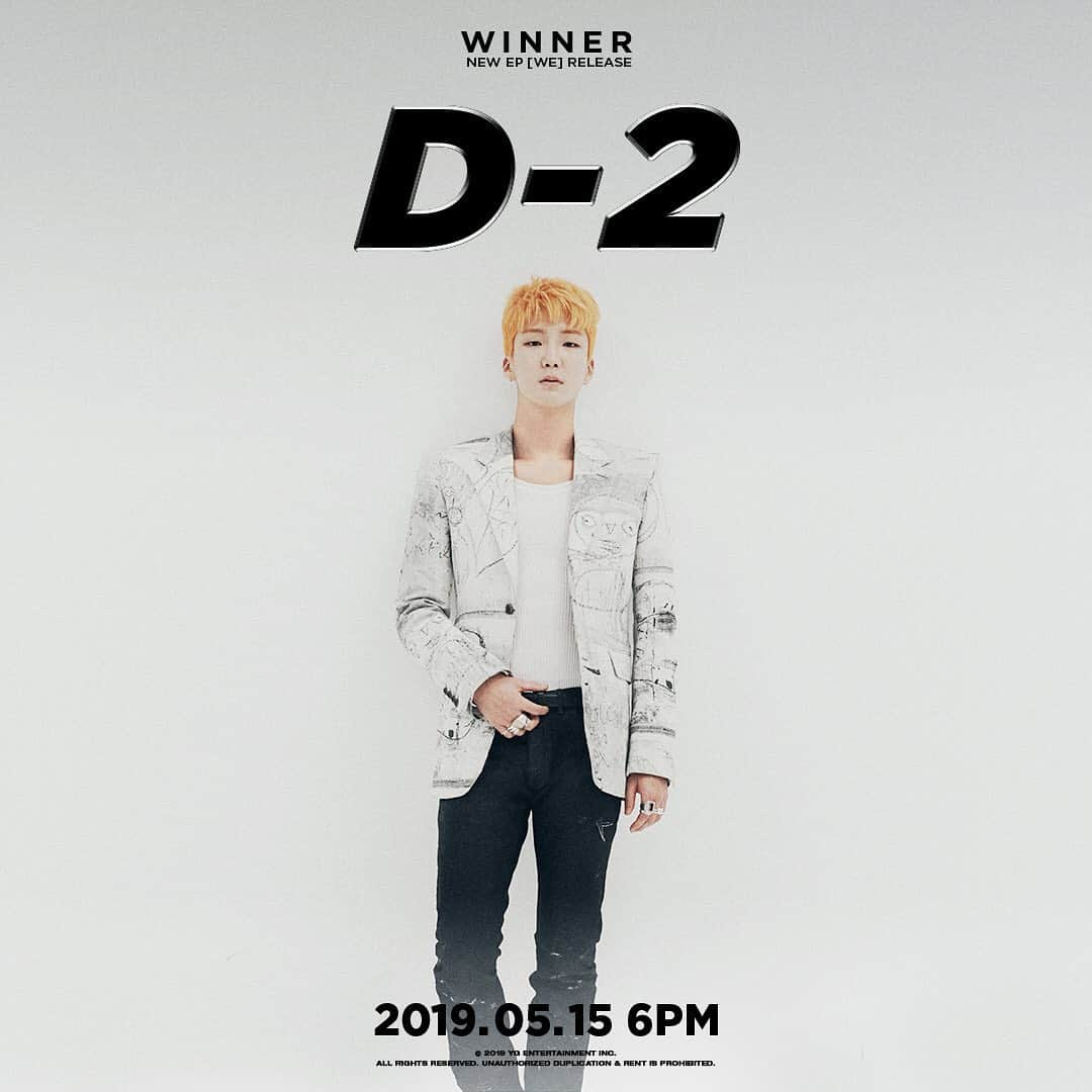 WINNERさんのインスタグラム写真 - (WINNERInstagram)「[💫D-2💫] #WINNER #위너 #HOONY #승훈 #NEW_EP #WE #AHYEAH #아예 #D_2 #NEWRELEASE #WE_or_never #20190515 #YG」5月13日 10時00分 - winnercity