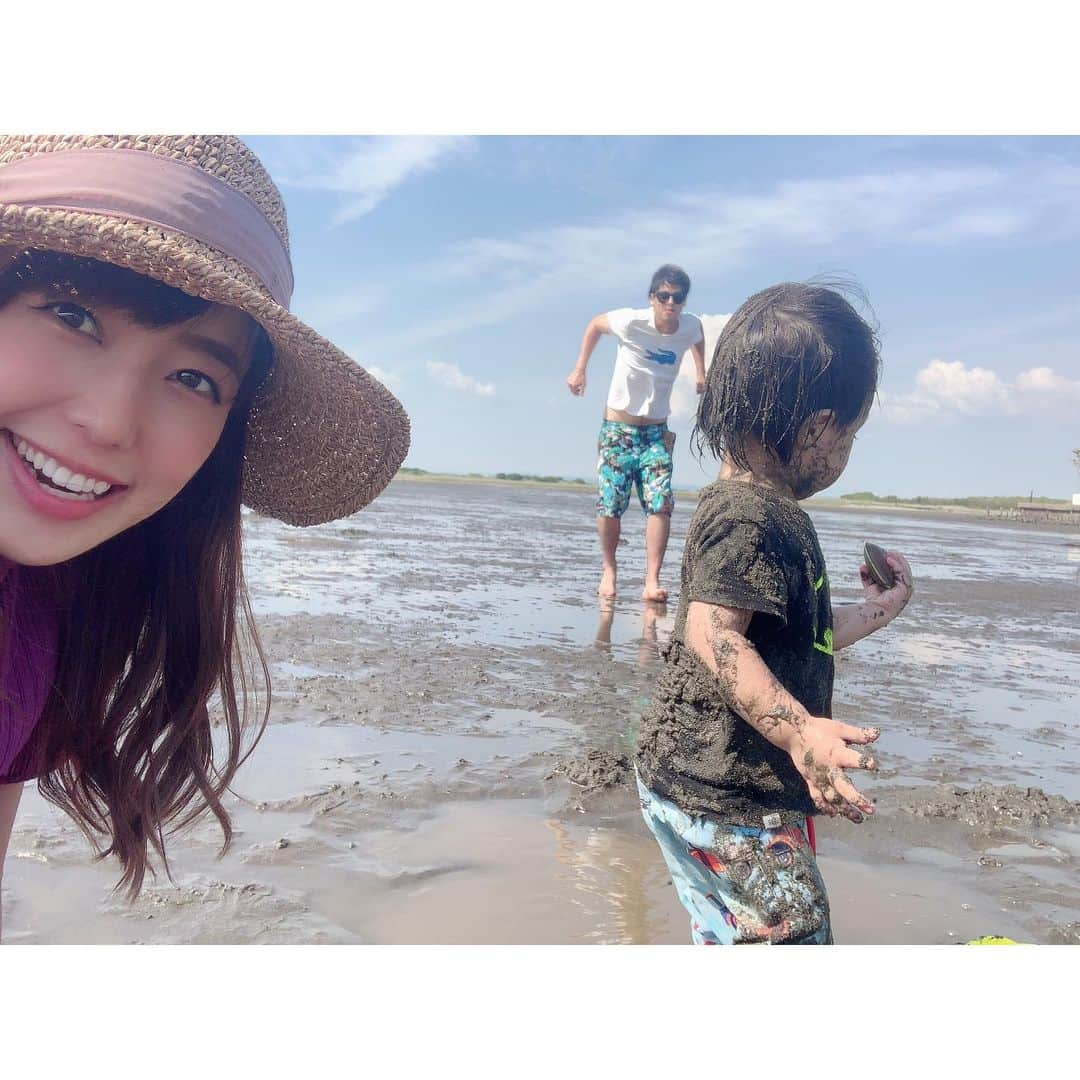 川崎希さんのインスタグラム写真 - (川崎希Instagram)「潮干狩り〜💓💓💓 #潮干狩り #泥んこの妖精 #mud」5月13日 10時46分 - kawasakinozomi