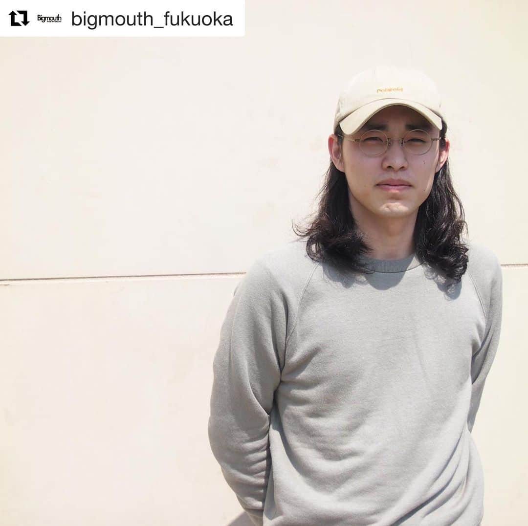 栗田善太郎のインスタグラム：「西村君へのインタビュー Bigmouth WEB MAGAGINE にアップしてます！ #Repost @bigmouth_fukuoka with @get_repost ・・・ 福岡在住 the perfect me 西村匠 インタビューアップ！  https://bigmouth.co.jp/interview/62.html」