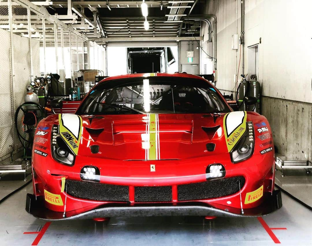 織戸学さんのインスタグラム写真 - (織戸学Instagram)「Suzuka 10H  testday 2日間。  実に初のFerrariです。  楽しみ。」5月13日 11時44分 - maxorido