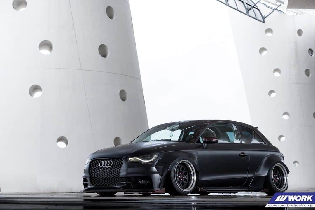 のインスタグラム：「@fessel.jp Audi A1 on WORK Seeker GX #artofwheel #seekergx」