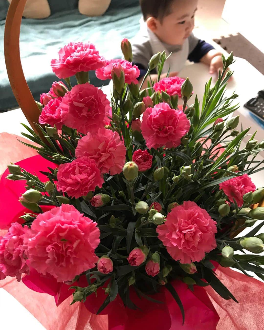 高橋みゆきのインスタグラム：「心ノ祐を産んで母になりました💐これからまだまだ頑張ります👶💕」