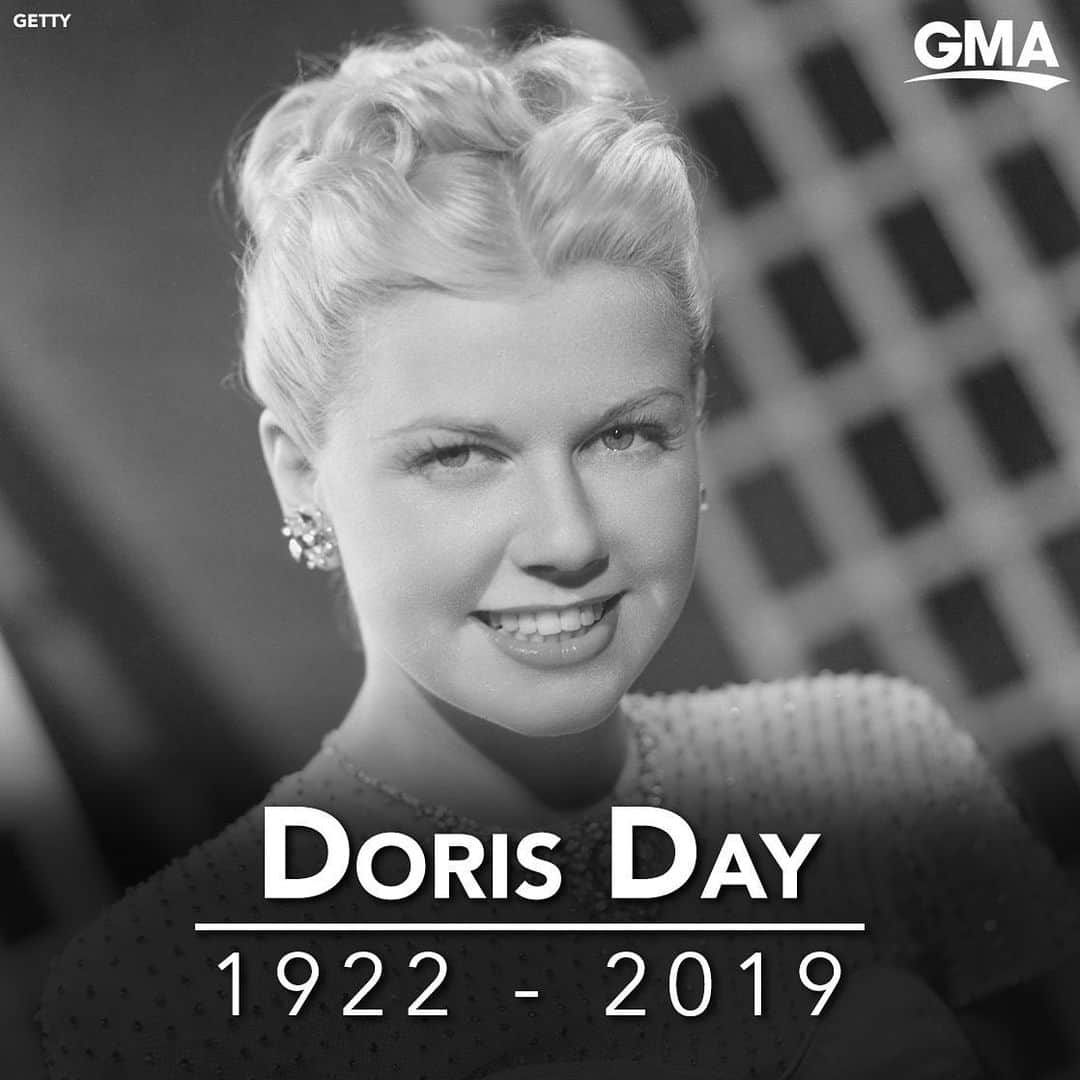 Good Morning Americaさんのインスタグラム写真 - (Good Morning AmericaInstagram)「Rest In Peace, Doris Day Animal Foundation confirms she has passed away at the age of 97. Link in bio for more.」5月13日 22時29分 - goodmorningamerica